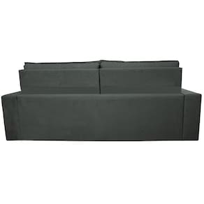 Sofá 3 Lugares Cama inBox Belém Retrátil e Reclinável Revestido em Suede Velusoft - 200cm de Largura