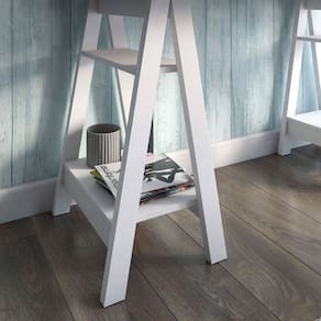 Escrivaninha Artany Art II - Castanho/Branco - 2