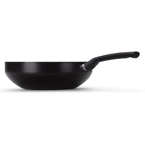 Frigideira Multiflon Induct+ Antiaderente Quartzo Preta com Tampa - 28 cm