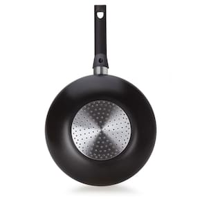 Frigideira Multiflon Induct+ Antiaderente Quartzo Preta com Tampa - 28 cm