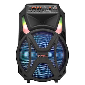 Caixa de Som Amplificada TRC CT 500 com Bluetooth, Rádio FM, Entrada USB, Função Gravação e Iluminação Frontal em Led - 500W