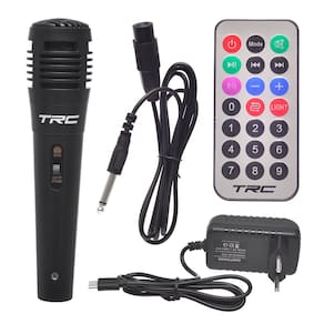 Caixa de Som Amplificada TRC CT 500 com Bluetooth, Rádio FM, Entrada USB, Função Gravação e Iluminação Frontal em Led - 500W