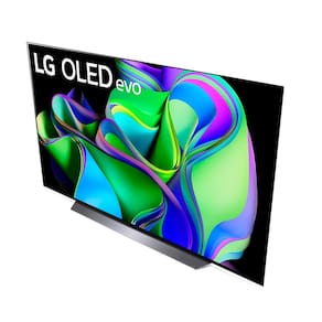 Smart TV 83" 4K LG OLED83C3PSA Evo 120Hz, G-Sync FreeSync, Bluetooth, ThinQ AI, Alexa, Google, 4 HDMIs