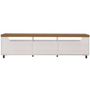 Rack Artely Mercury com 2 Portas e 1 Gaveta, 200 cm de Largura, Ideal para TV de até 75"