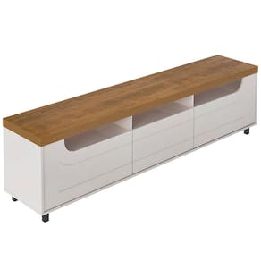 Rack Artely Mercury com 2 Portas e 1 Gaveta, 200 cm de Largura, Ideal para TV de até 75"