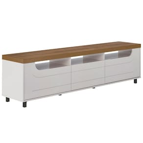 Rack Artely Mercury com 2 Portas e 1 Gaveta, 200 cm de Largura, Ideal para TV de até 75"