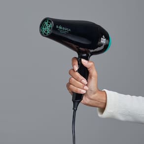 Secador de Cabelos GA.MA Italy Babosa Ceramic Íon Motor AC Profissional 2100W - Preto