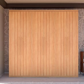 Guarda-Roupa Casal Bartira Genova com 6 Portas e 3 Gavetas - 236,7cm de largura