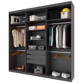 Guarda-Roupa Casal Bartira Genova com 6 Portas e 3 Gavetas - 236,7cm de largura