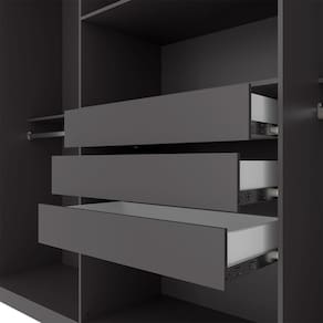 Guarda-Roupa Casal Bartira Genova com 6 Portas e 3 Gavetas - 236,7cm de largura