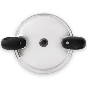 Panela de Pressão 5,4L Brinox Life Pressure com Fundo de Indução e Revestimento Cerâmico - Preto - PANELA PRESSAO C/IND PRESSURE CL PRT 5,4L BRINOX - 1