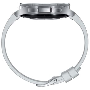Smartwatch Samsung Galaxy Watch6 Classic LTE 43mm Prata Tela Super AMOLED de 1.31", Bluetooth, Wi-Fi, GPS, NFC e Google Wear OS