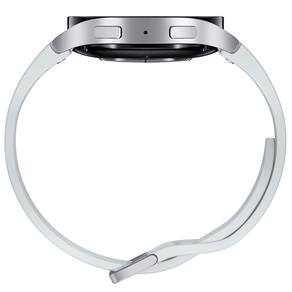 Smartwatch Samsung Galaxy Watch6 BT 44mm Prata Tela Super AMOLED de 1.47", Bluetooth, Wi-Fi, GPS, NFC e Google Wear OS