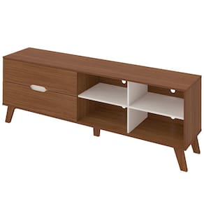 Rack Artely Verona com 180 cm de Largura, 2 Gavetas, Ideal para TV de Até 75”