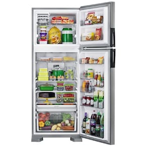 Geladeira Consul Frost Free CRM56FK Duplex com Espaço Flex e Painel Eletrônico Externo Inox - 451L - 220V - 3