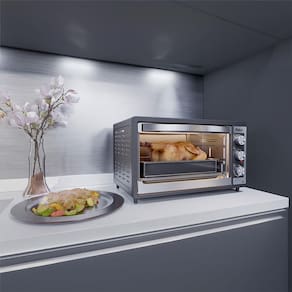 Forno Elétrico Philco PFE52P 50L com Botão Timer de 60 minutos e Dupla resistência – Preto