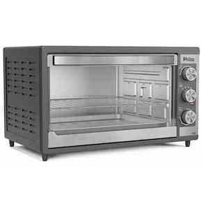 Forno Elétrico Philco PFE52P 50L com Botão Timer de 60 minutos e Dupla resistência – Preto
