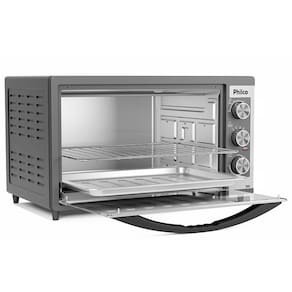 Forno Elétrico Philco PFE52P 50L com Botão Timer de 60 minutos e Dupla resistência – Preto