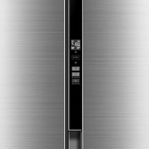Geladeira Midea Side by Side MDR-S598FGA041 Frost Free com Painel Touch, Função Turbo e Conectividade Via App- Cor Inox Claro - 442 litros