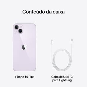 Apple iPhone 14 Plus 128GB - Roxo