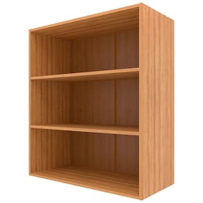 Armário Aéreo Bartira Cristal MDP 15mm com 2 Portas e 2 Prateleiras - 80cm de largura - ARM 2 PTS BARTIRA CRISTAL LAMINA MEL - 3