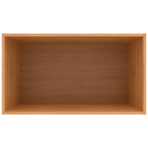 Armário de Geladeira Bartira Cristal MDP 15mm com 1 Porta - 80cm de largura - Lâmina Mel - 2