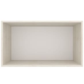 Armário de Geladeira Bartira Cristal MDP 15mm com 1 Porta - 80cm de largura - Freixo/Grafite - 2