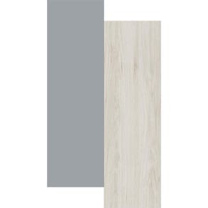 Armário Aéreo Bartira Cristal MDP 15mm com 3 Portas e 3 Prateleiras - 120cm de largura