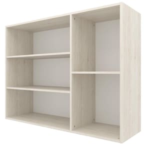 Armário Aéreo Bartira Cristal MDP 15mm com 3 Portas e 3 Prateleiras - 120cm de largura