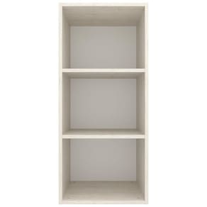 Armário Aéreo Bartira Cristal MDP 15mm com 1 Porta e 2 Prateleiras - 40cm de largura - Freixo - 2