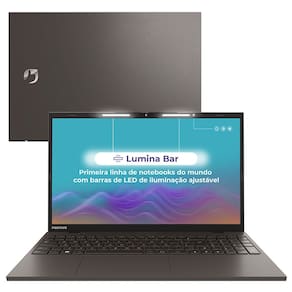 Notebook Positivo Vision i15, Intel Core i3, 11th, 8GB, 256GB SSD + 500GB HDD, Tela 15” HD, Windows 11 - Cinza