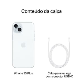 Apple iPhone 15 Plus 128GB - Azul