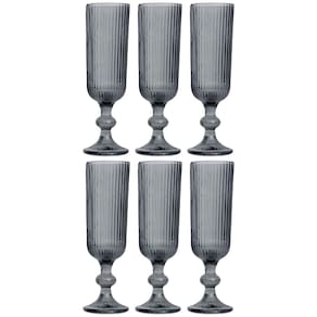 Conjunto de Taças L`Hermitage Cameratta em Vidro 160ml - 6 Peças