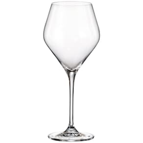 Conjunto de Taças para Vinho Bohemia Loxia em Cristal 400ml - 6 Peças - CJ TACA CRISTAL P/ VINHO LOXIA 6PC 400ML BOHEMIA - 1
