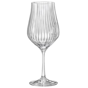 Conjunto de Taças para Vinho Bohemia Tulipa Optic em cristal 450ml - 6 Peças - 1