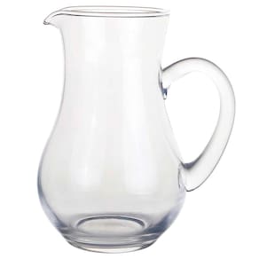 Jarra L`Hermitage Hand Made em Vidro Transparente - 1,2L