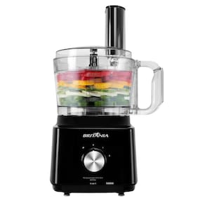 Multiprocessador de Alimentos Britânia Turbo 5 em 1 BMP900P com 2 Velocidades + Pulsar 1000W - Preto