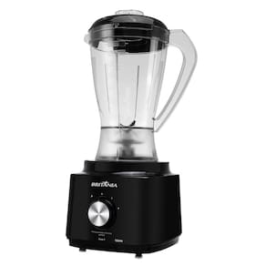 Multiprocessador de Alimentos Britânia Turbo 5 em 1 BMP900P com 2 Velocidades + Pulsar 1000W - Preto