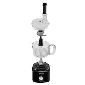 Multiprocessador de Alimentos Britânia Turbo 5 em 1 BMP900P com 2 Velocidades + Pulsar 1000W - Preto