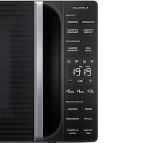 Forno de Micro-ondas Electrolux Efficient ME23P com Descongelamento Assistido Preto - 23L