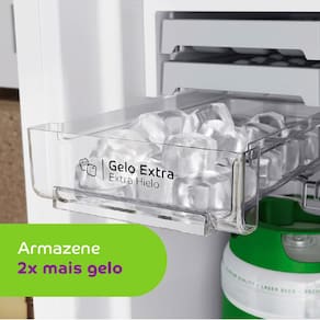 Geladeira Consul Frost Free CRM50FB Duplex com Espaço Flex e Controle Interno de Temperatura Branca - 410L