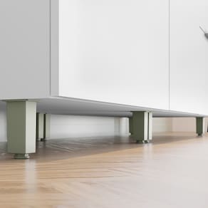 Balcão Nesher Marquesa em MDF 15mm com 1 Porta, 1 Gaveta e 1 Prateleira - 80cm de largura