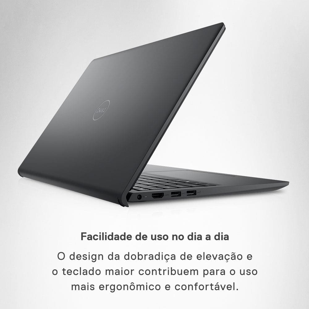 Notebook Dell Intel Core i3 8GB RAM 256GB SSD Tela 15,6