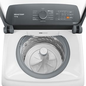 Lavadora de Roupas Brastemp 15Kg BWF15AB com Ciclo Tira Manchas Advanced, Ciclo Antibolinhas e Smart Sensor - Branca - 110V - 3