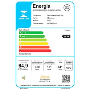 Geladeira Electrolux 541L Multidoor IQ8IB com FlexiSpace Pro Séries - Preta