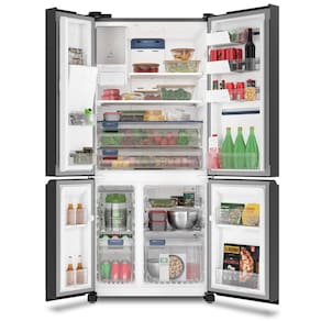 Geladeira Electrolux 541L Multidoor IQ8IB com FlexiSpace Pro Séries - Preta