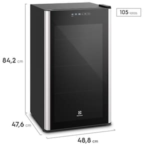 Cervejeira Electrolux 96L Multi Drinks BCG96 - Preto