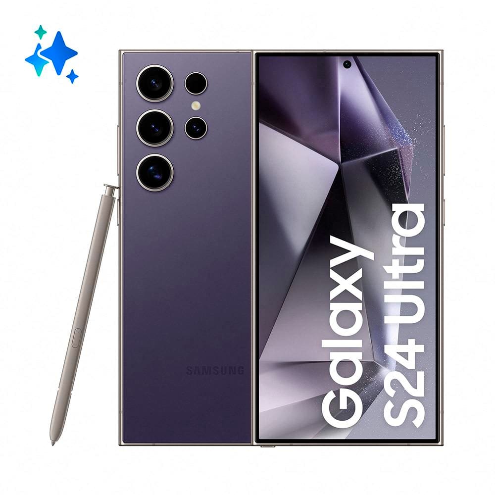 Smartphone Samsung Galaxy S24 Ultra Titânio Violeta 256GB