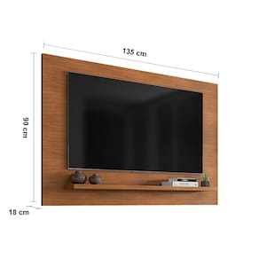 Painel Casa D Safira com 135 cm de Largura, ideal para TV de até 50”