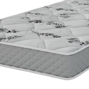 Colchão Solteiro Umaflex New Sublime Espuma D33 17 x 88 x 188 cm – Cinza Floral - 1